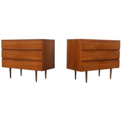 Mid-Century Modern Walnut Dressers