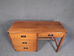 Mid-Century Modern Walnut Drexel Desk