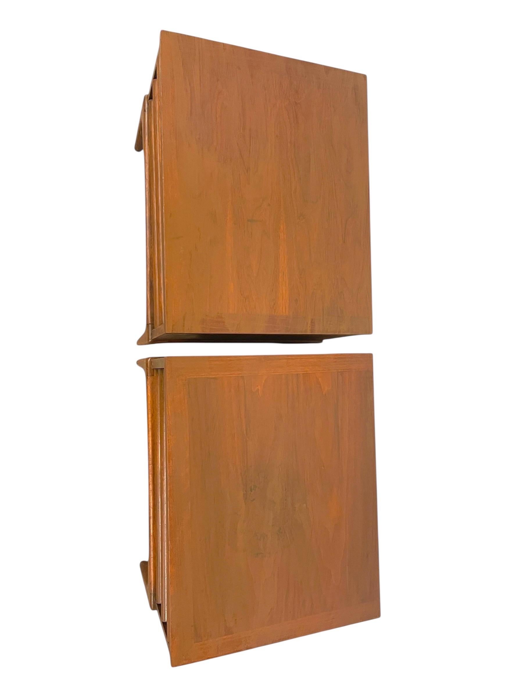 Mid Century Modern  Walnuss Endtisch-Set von Lane Furniture Rhythm Collection'S (Sonstiges) im Angebot