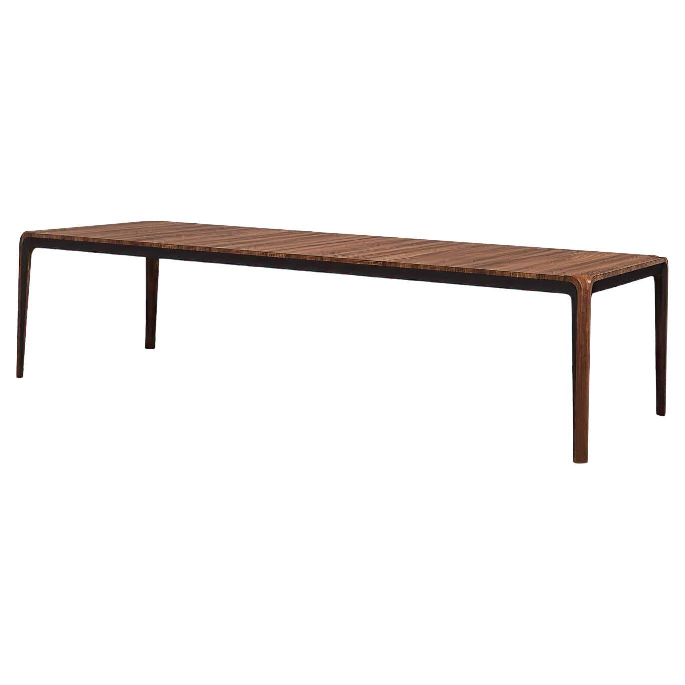Mid-Century Modern Walnut Extending Dining Table For Sale