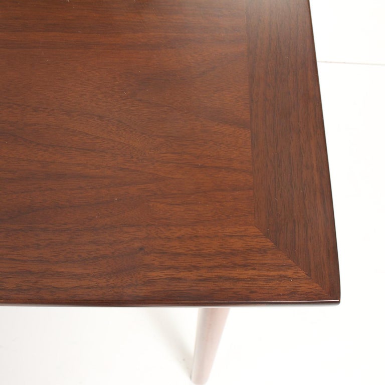 Mid-Century Modern Walnut Extension Dining Table at 1stDibs