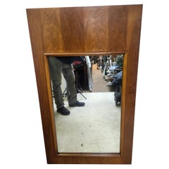 Mid-Century Modern Walnut Framed Mirror by Edward Wormley for Widdicomb C1960