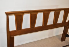 Mid-Century Modern Walnut Headboard by American of Martinsville
