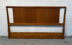 Mid-Century Modern Walnut Headboard by Widdicomb