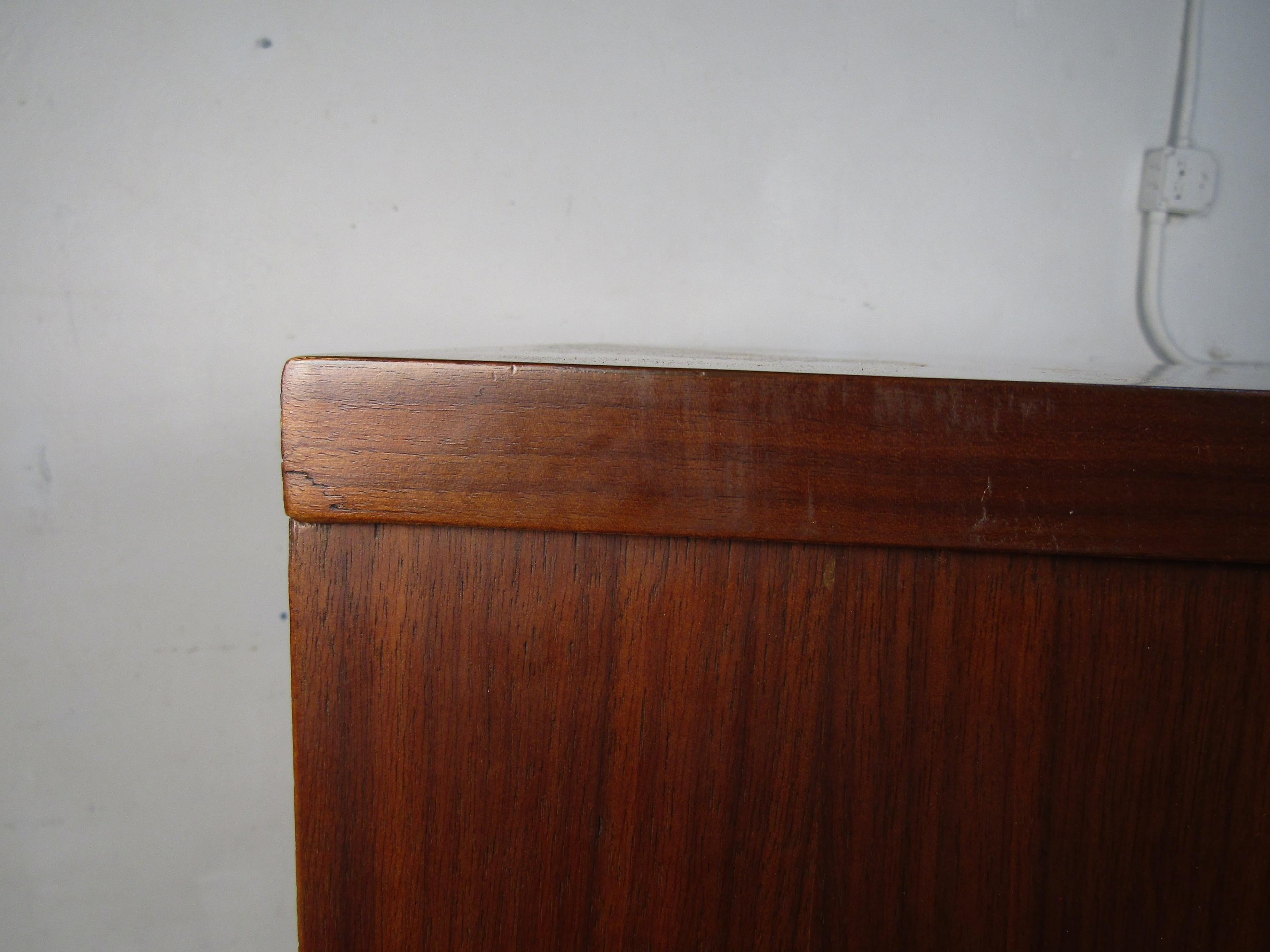 Mid-Century Modern Walnut Highboy Dresser - Kent Coffey's 