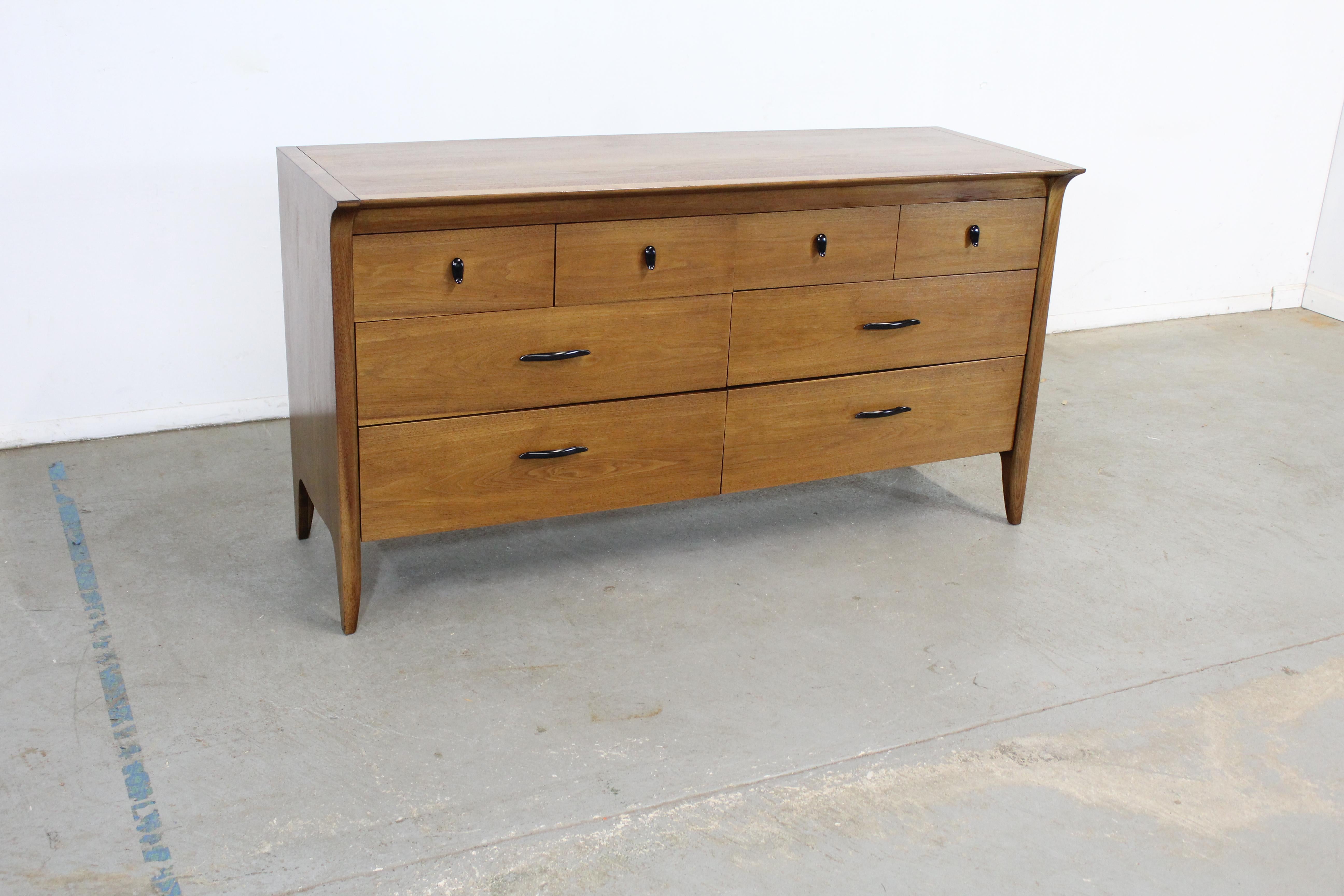 Mid-Century Modern Walnut John Van Koert Credenza/Dresser 8