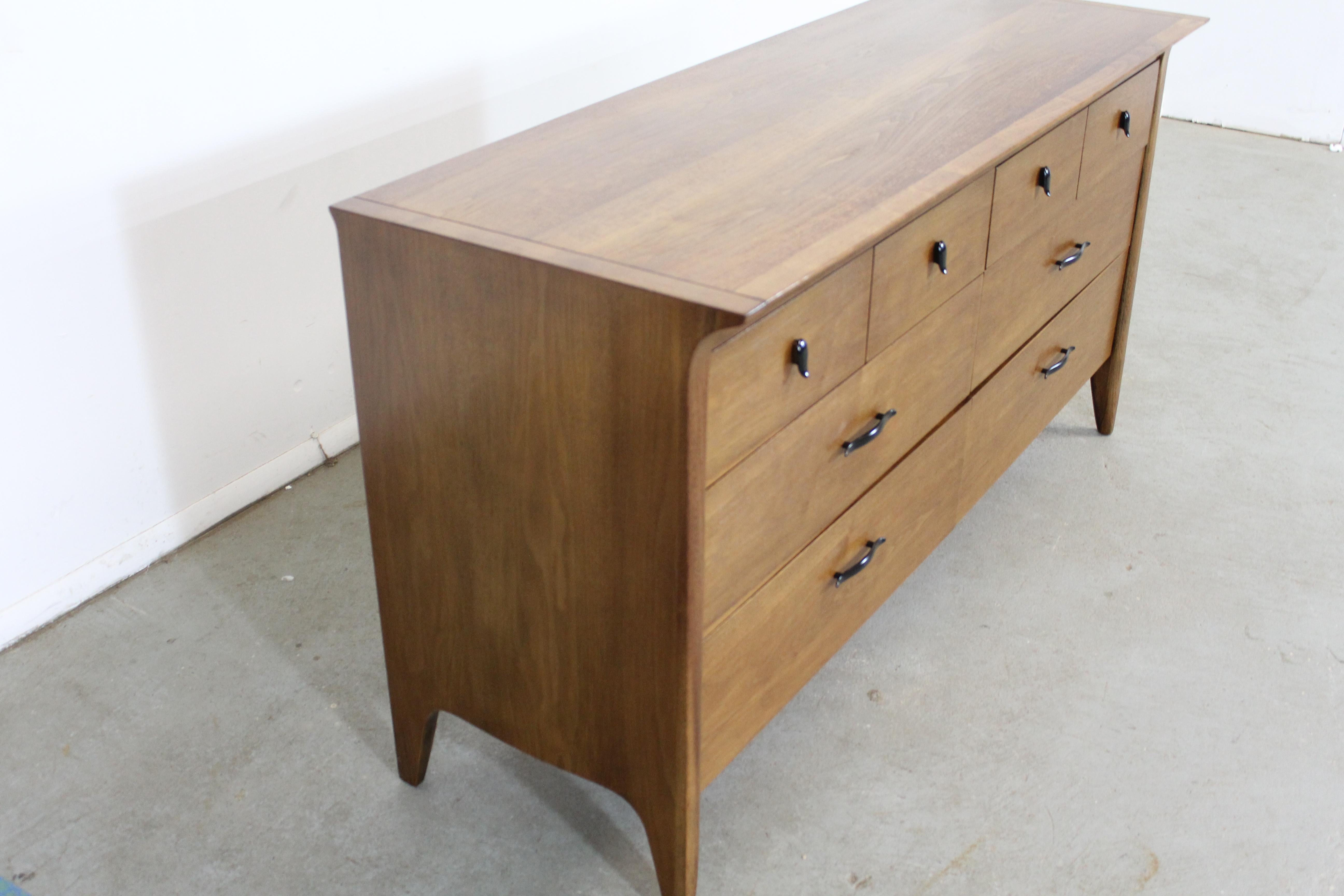 American Mid-Century Modern Walnut John Van Koert Credenza/Dresser