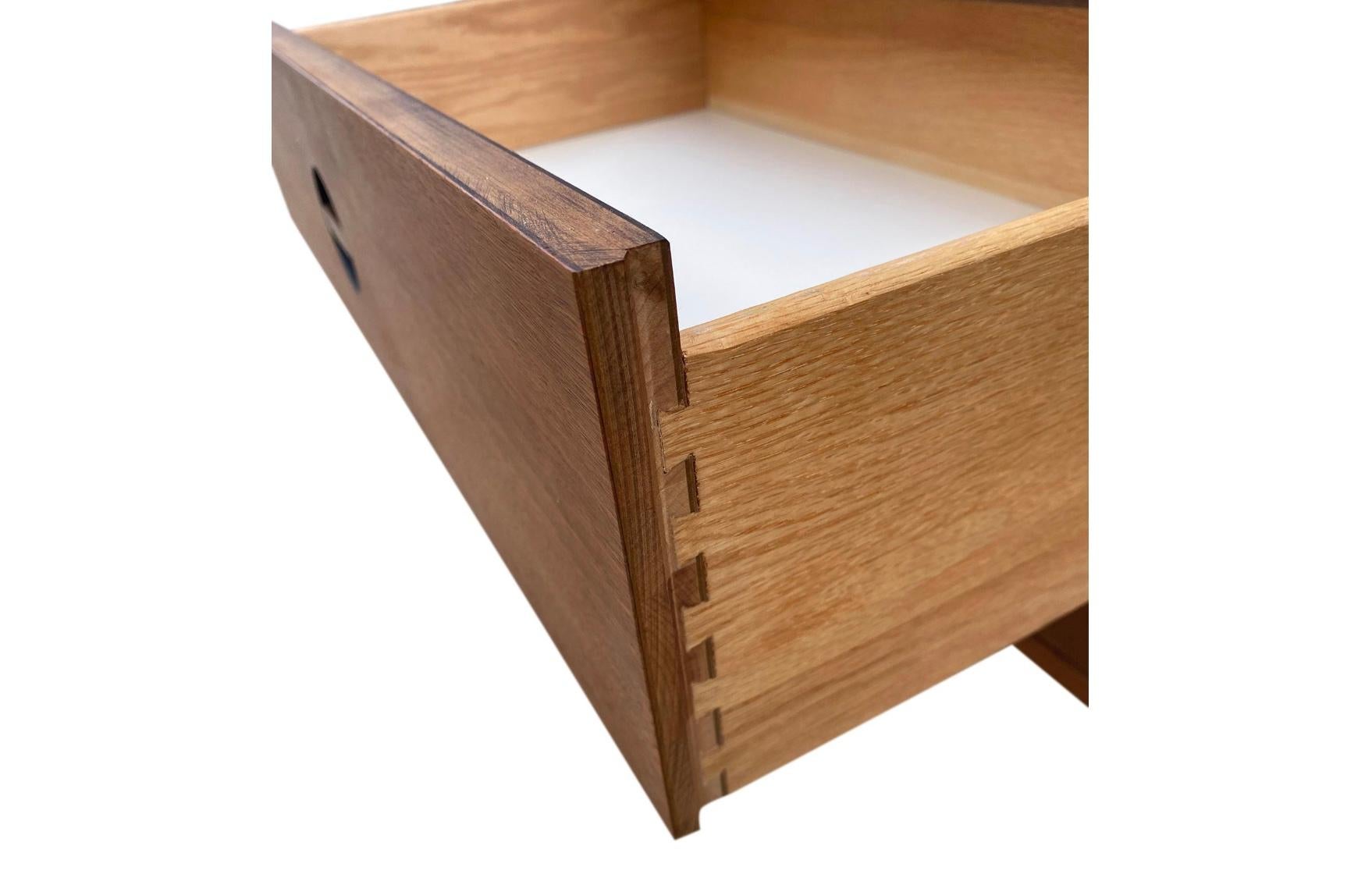 Mid Century Modern Walnut Long Credenza Dresser Style of Arne Vodder 1