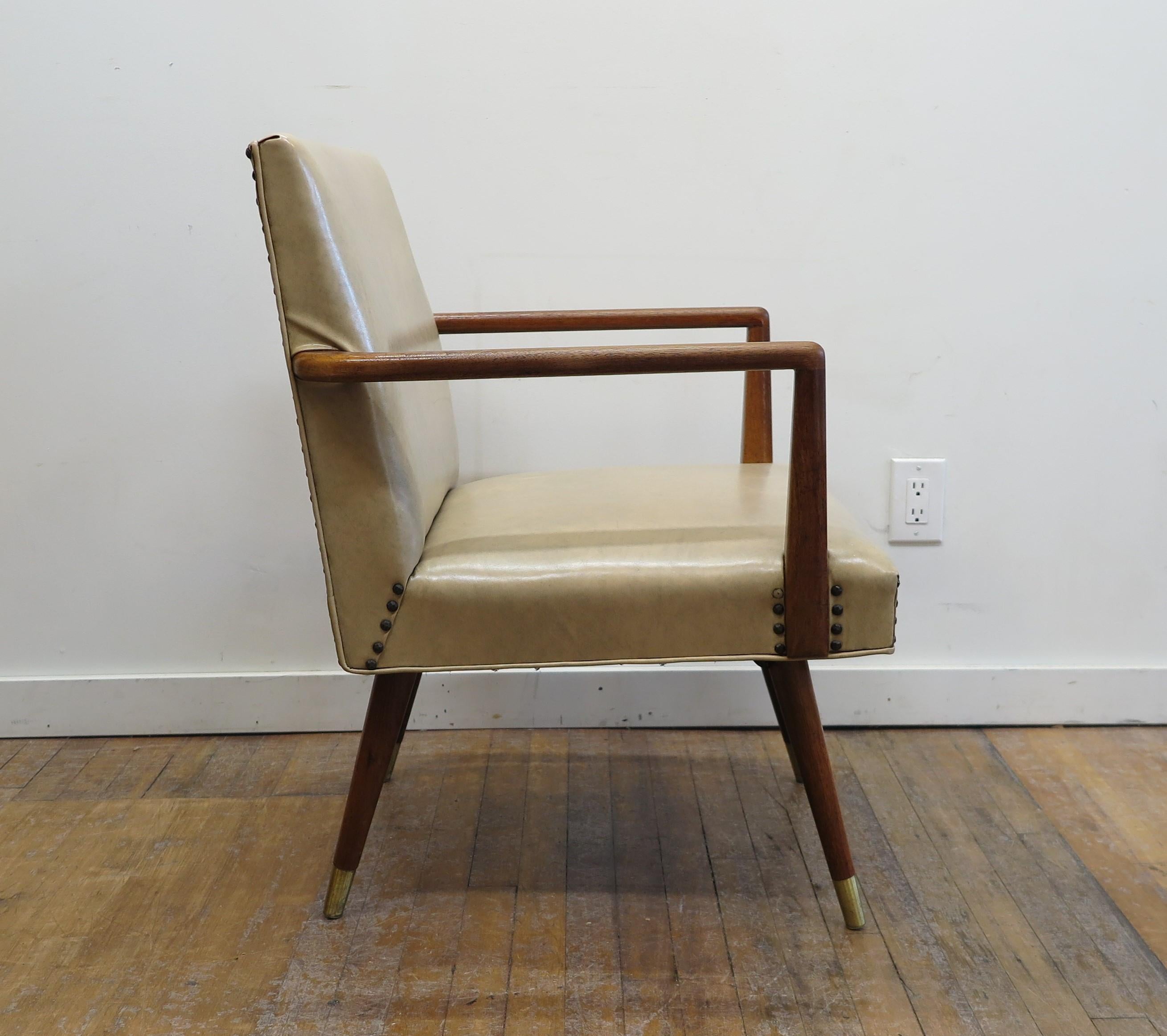 Mid-20th Century Mid-Century Modern Walnut Lounge Chair 