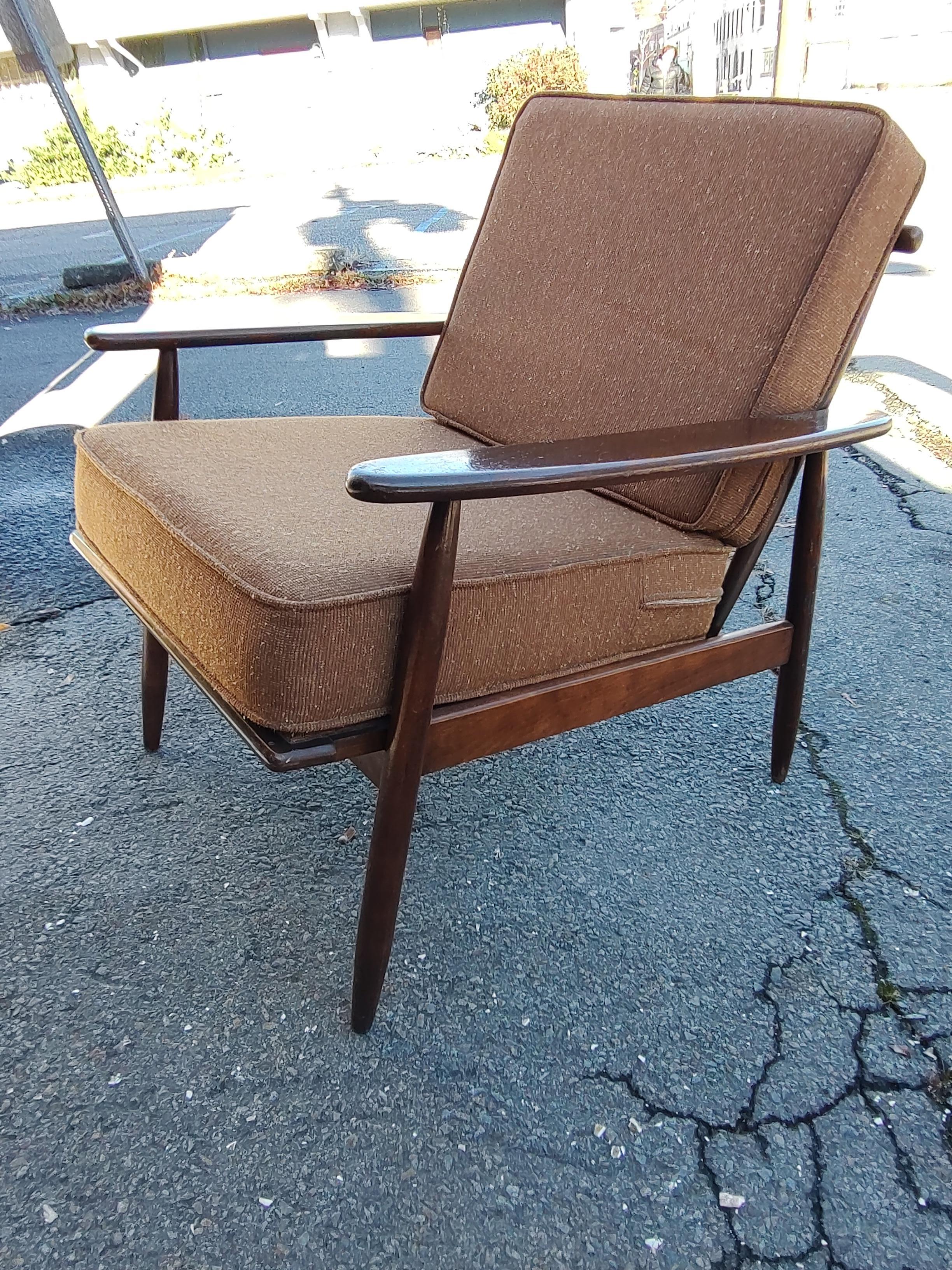 Mid-20th Century Mid Century Modern Walnut Lounge Chairs C1958 For Sale