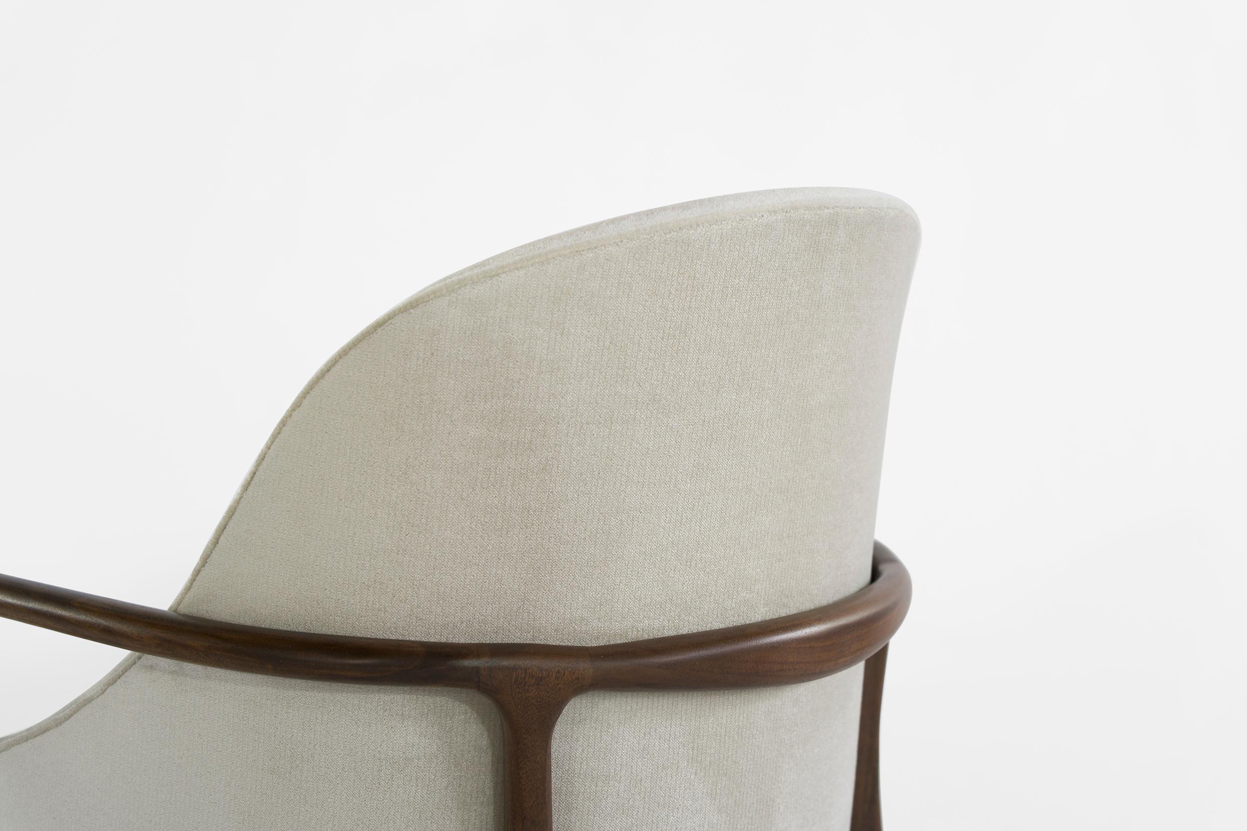 Mid-Century Modern Walnut Lounge Chairs 5