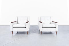 Mid-Century Modern Walnut Lounge Chairs