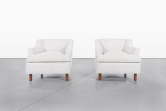 Mid-Century Modern Walnut Lounge Chairs