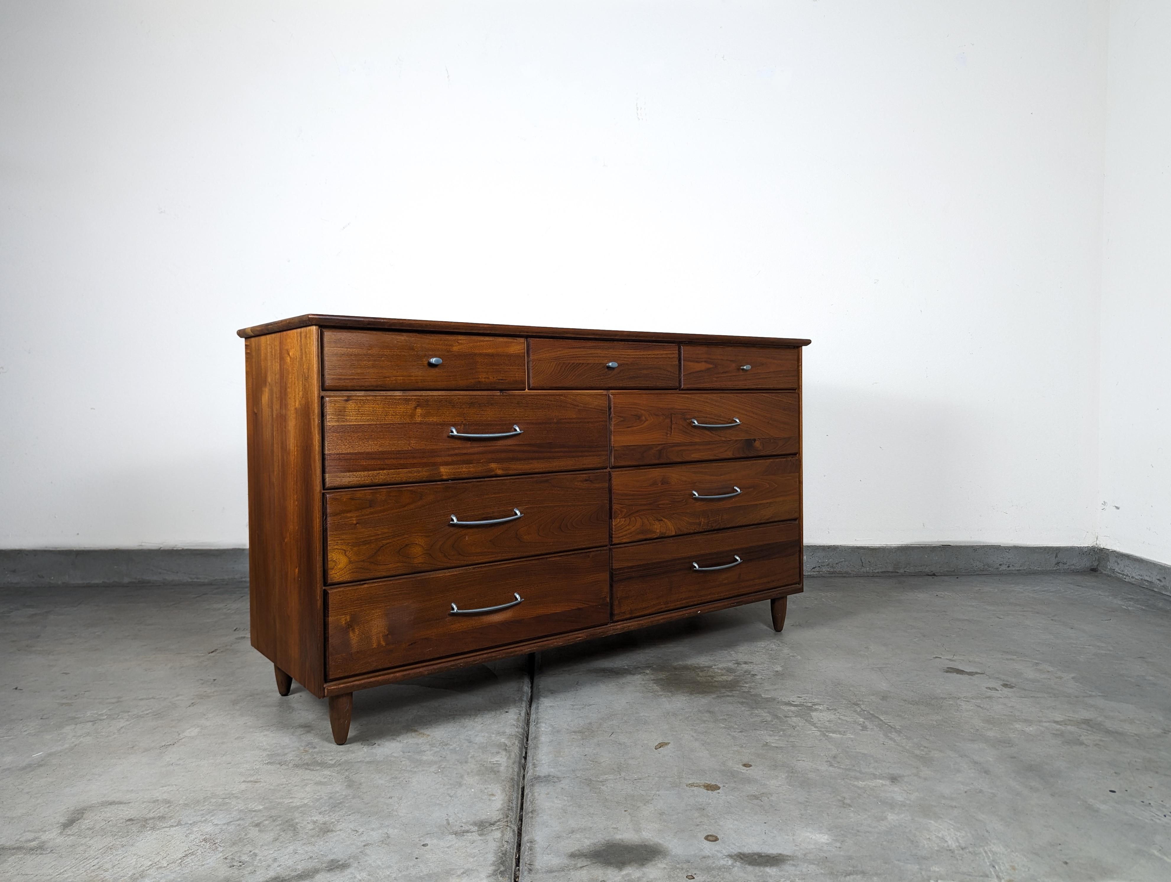 Mid-Century Modern Mid Century Modern Walnut Lowboy Dresser by ACE-HI, c1960s