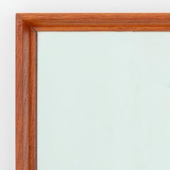 Mid-Century Modern Walnut Mirror
