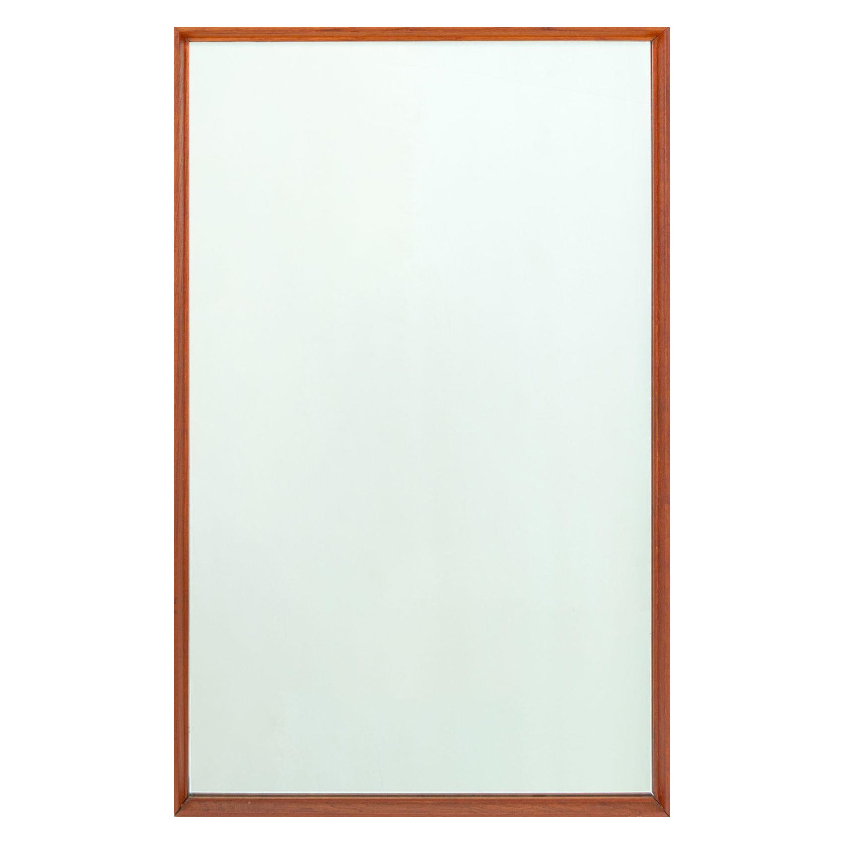 Mid-Century Modern Walnut Mirror