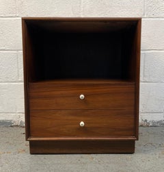 Mid-Century Modern Walnut Night Stand by Ramseur Furniture Company