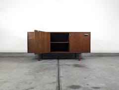Mid Century Modern Walnut Office Credenza by Jens Risom, c1960s