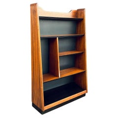 Mid-Century Modern Walnut Pyramid Bookcase by Merton Gershun for Dillingham