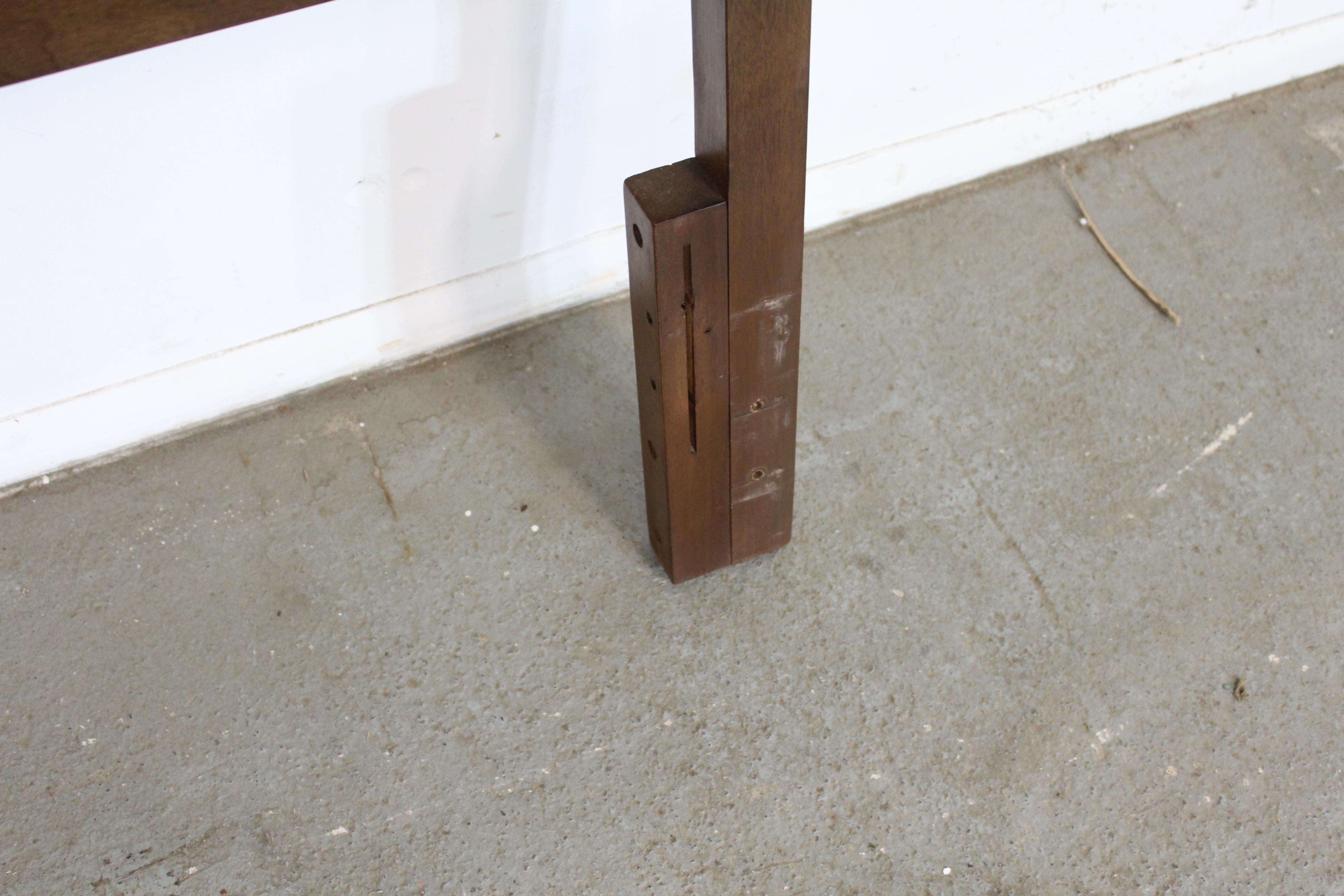 Mid-Century Modern Walnut Queen/ Full Size Headboard 7