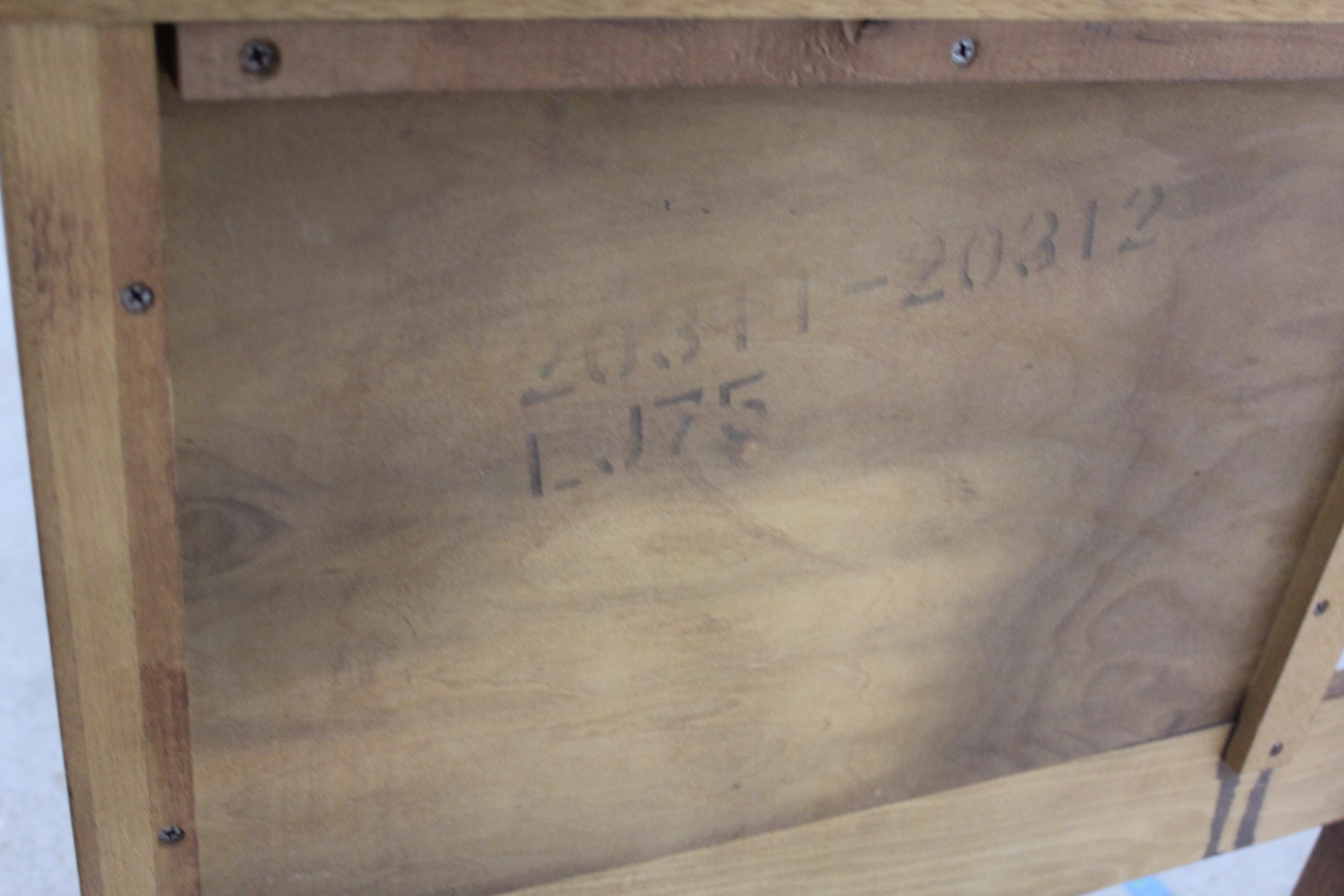 Mid-Century Modern Walnut Queen/ Full Size Headboard 8