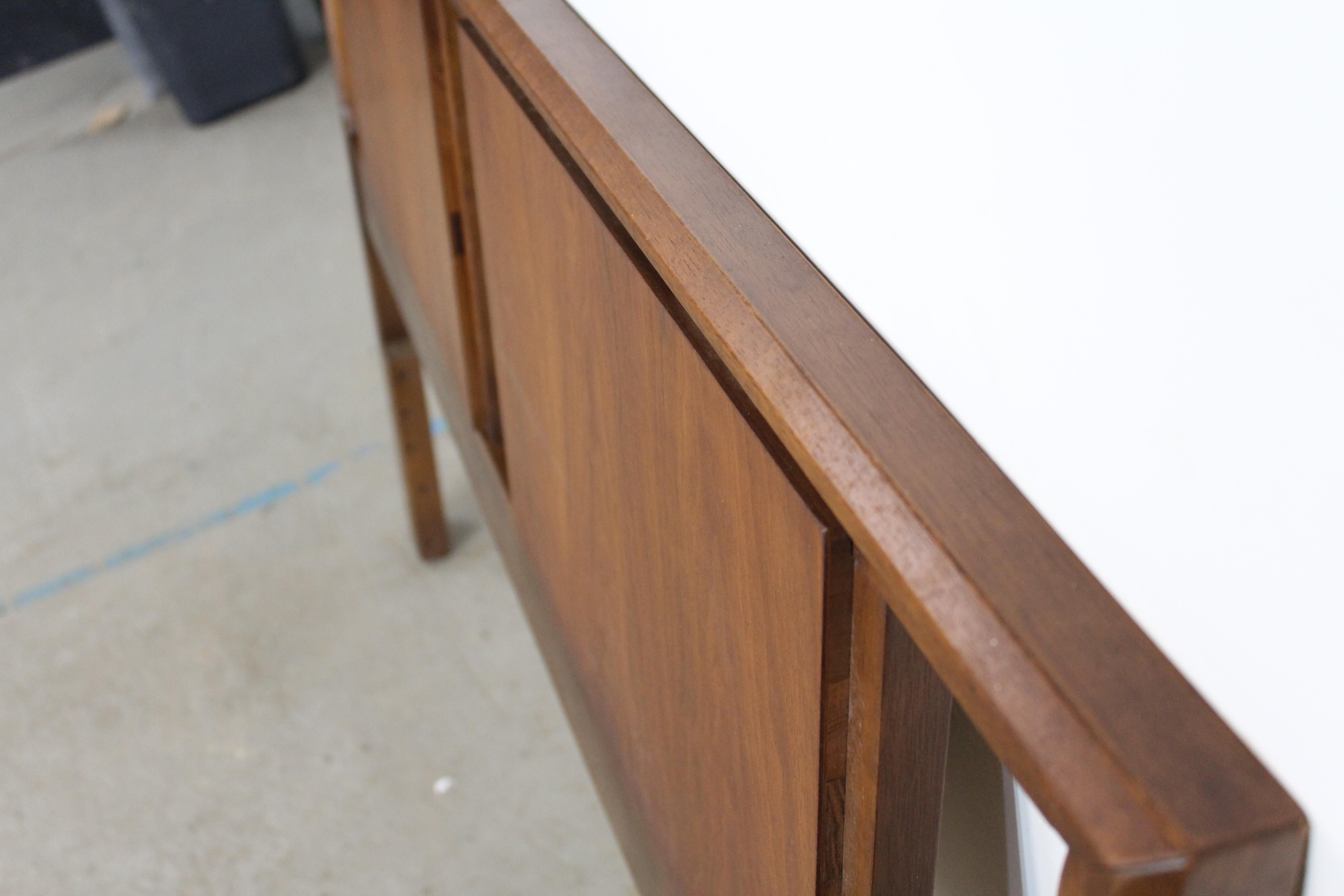 Mid-Century Modern Walnut Queen/ Full Size Headboard 9