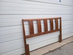 Mid-Century Modern Walnut Queen/ Full Size Headboard
