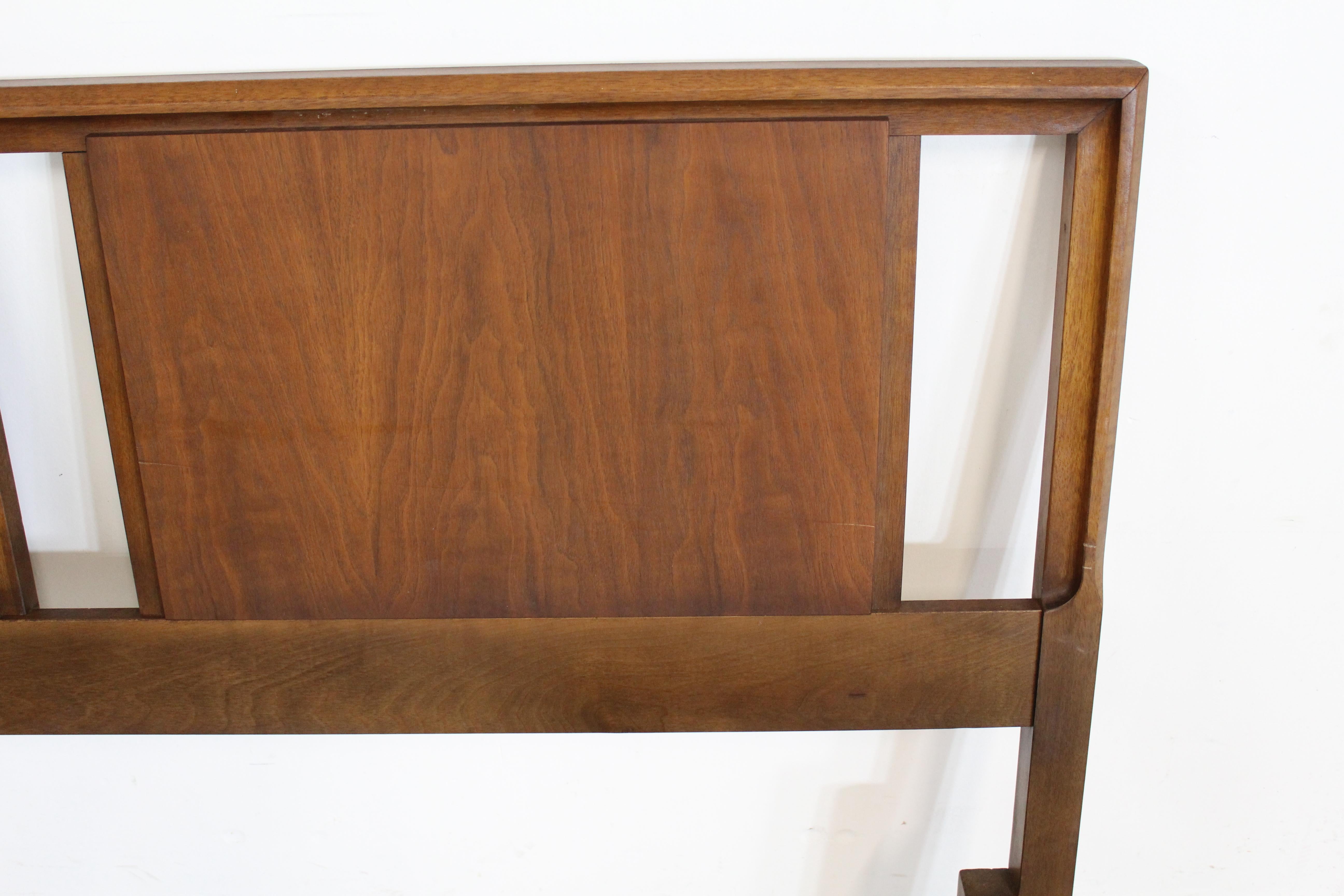 Mid-20th Century Mid-Century Modern Walnut Queen/ Full Size Headboard