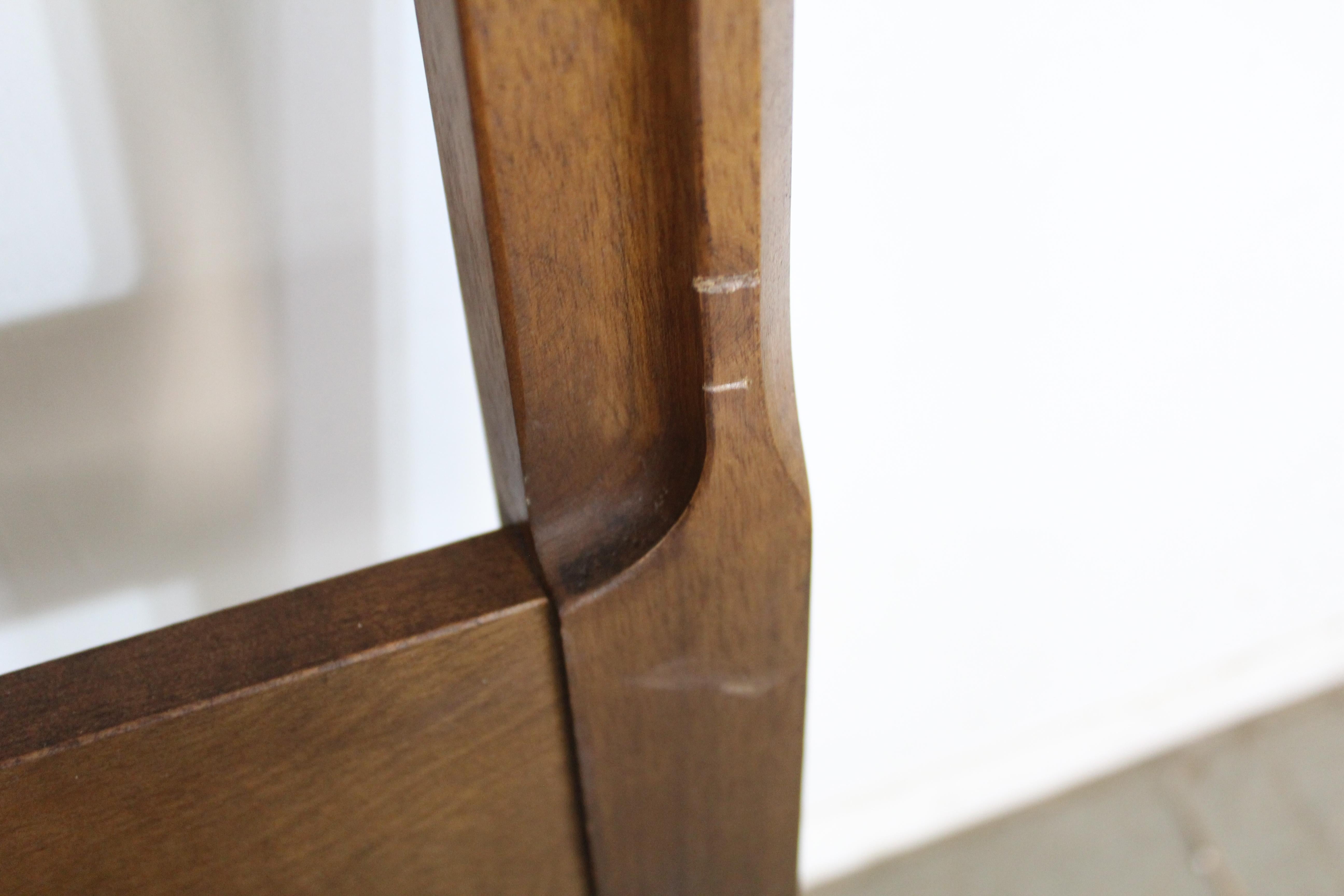 Mid-Century Modern Walnut Queen/ Full Size Headboard 2