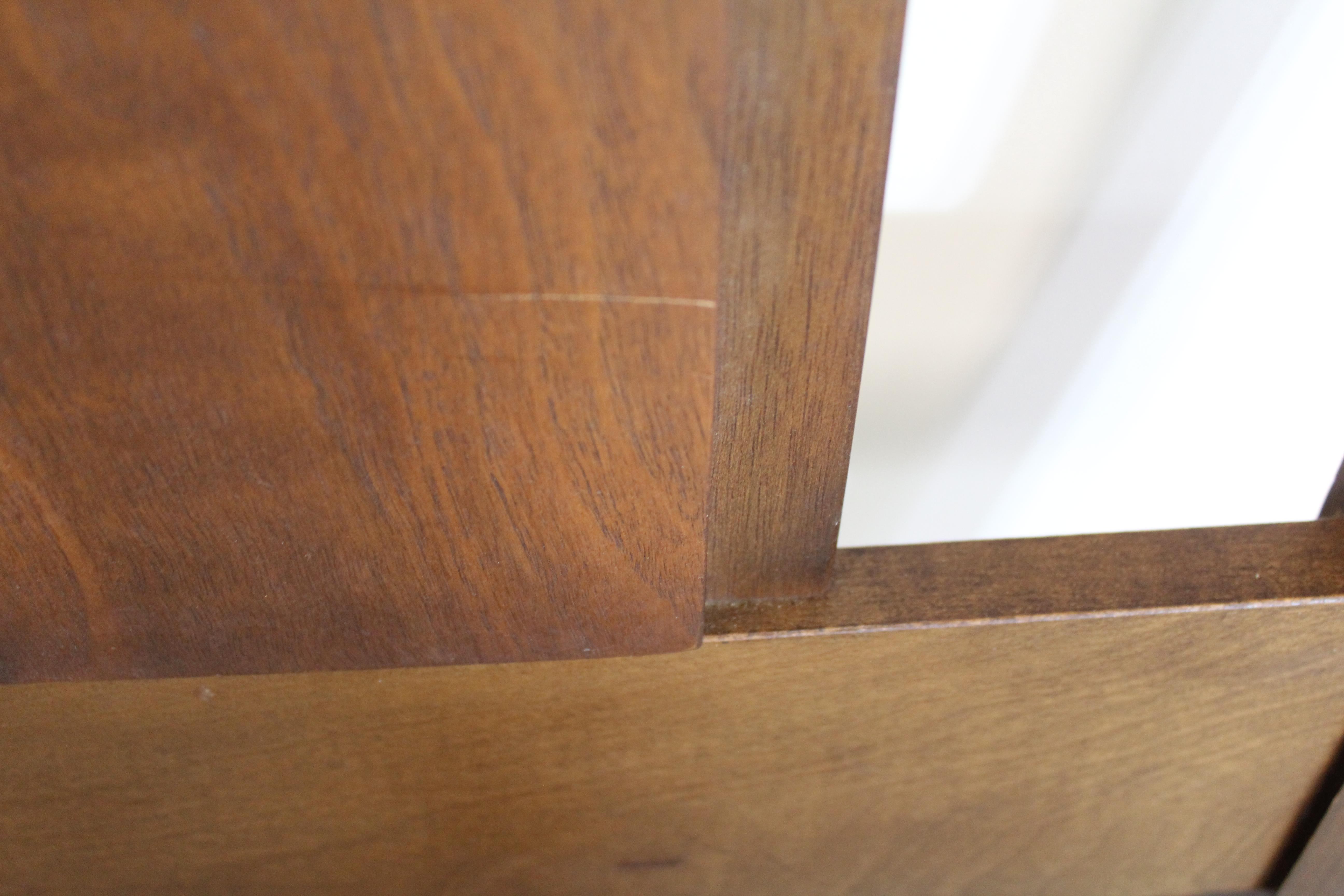 Mid-Century Modern Walnut Queen/ Full Size Headboard 3