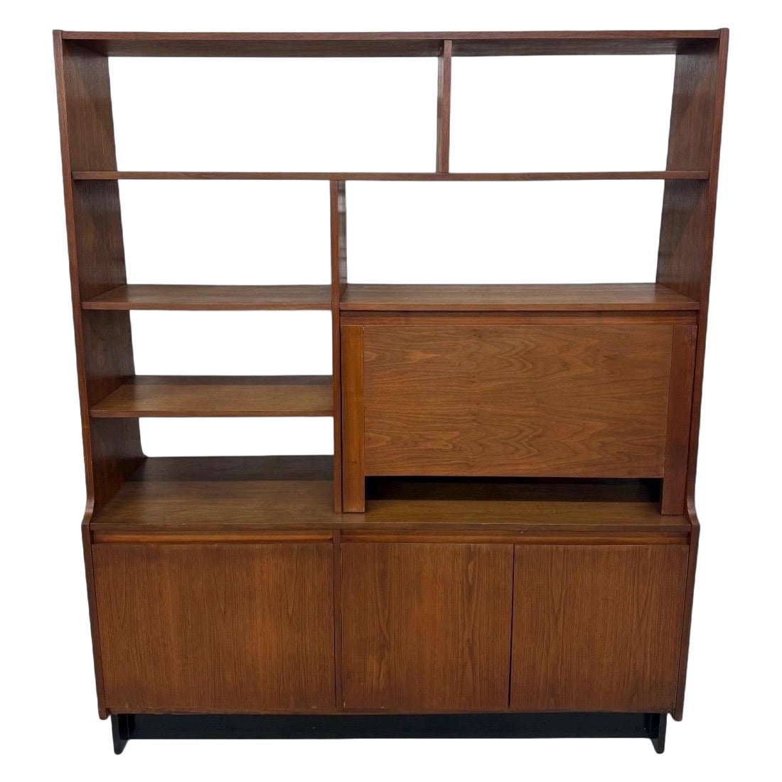 Mid-Century Modern Walnut Room Divider