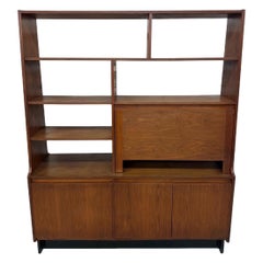 Mid-Century Modern Walnut Room Divider