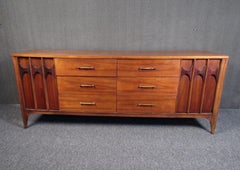 Mid-Century Modern Walnut Server by Kent Coffey