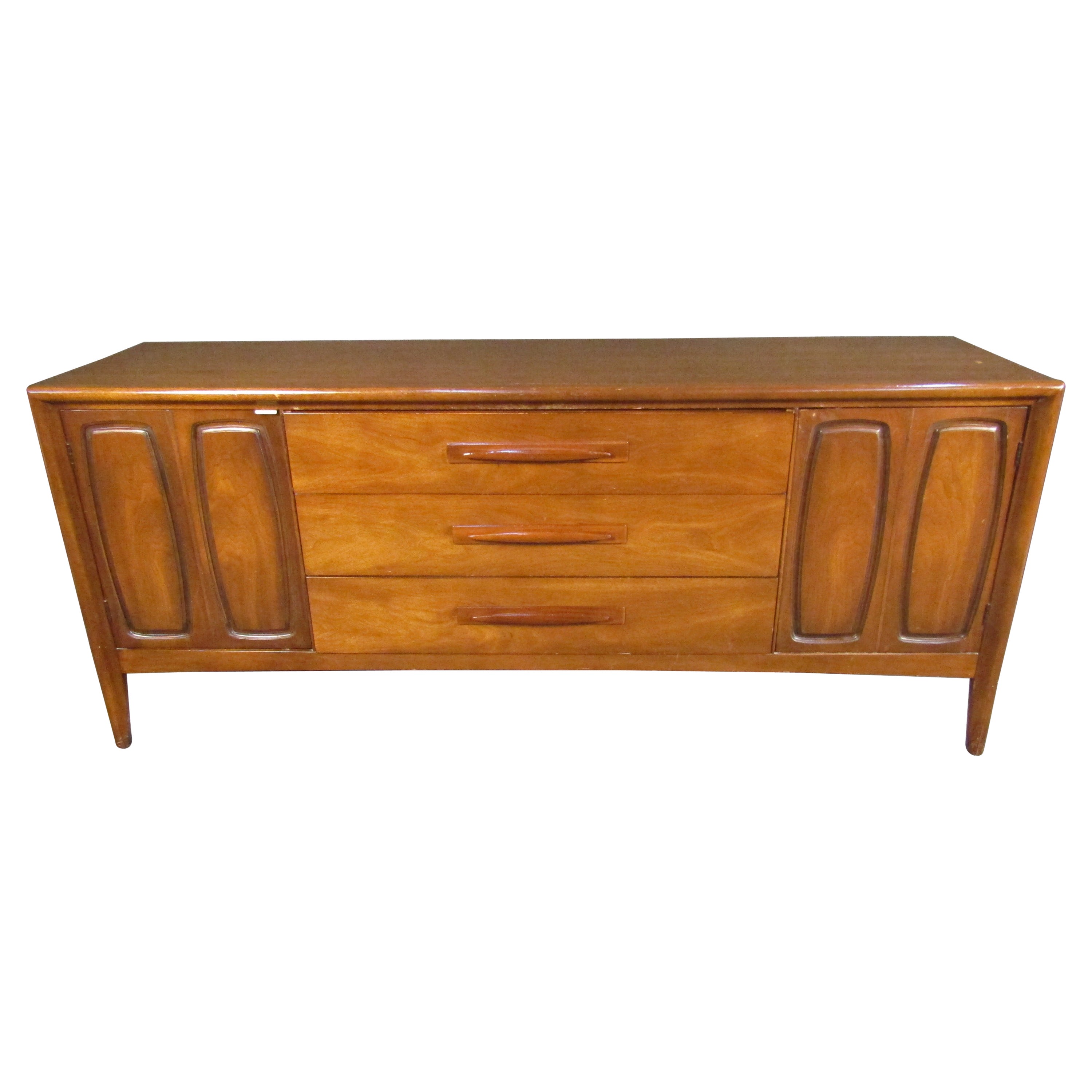 Mid-Century Modern Walnut Server