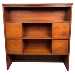 Mid-Century Modern Walnut Shelf and Sideboard Topper
