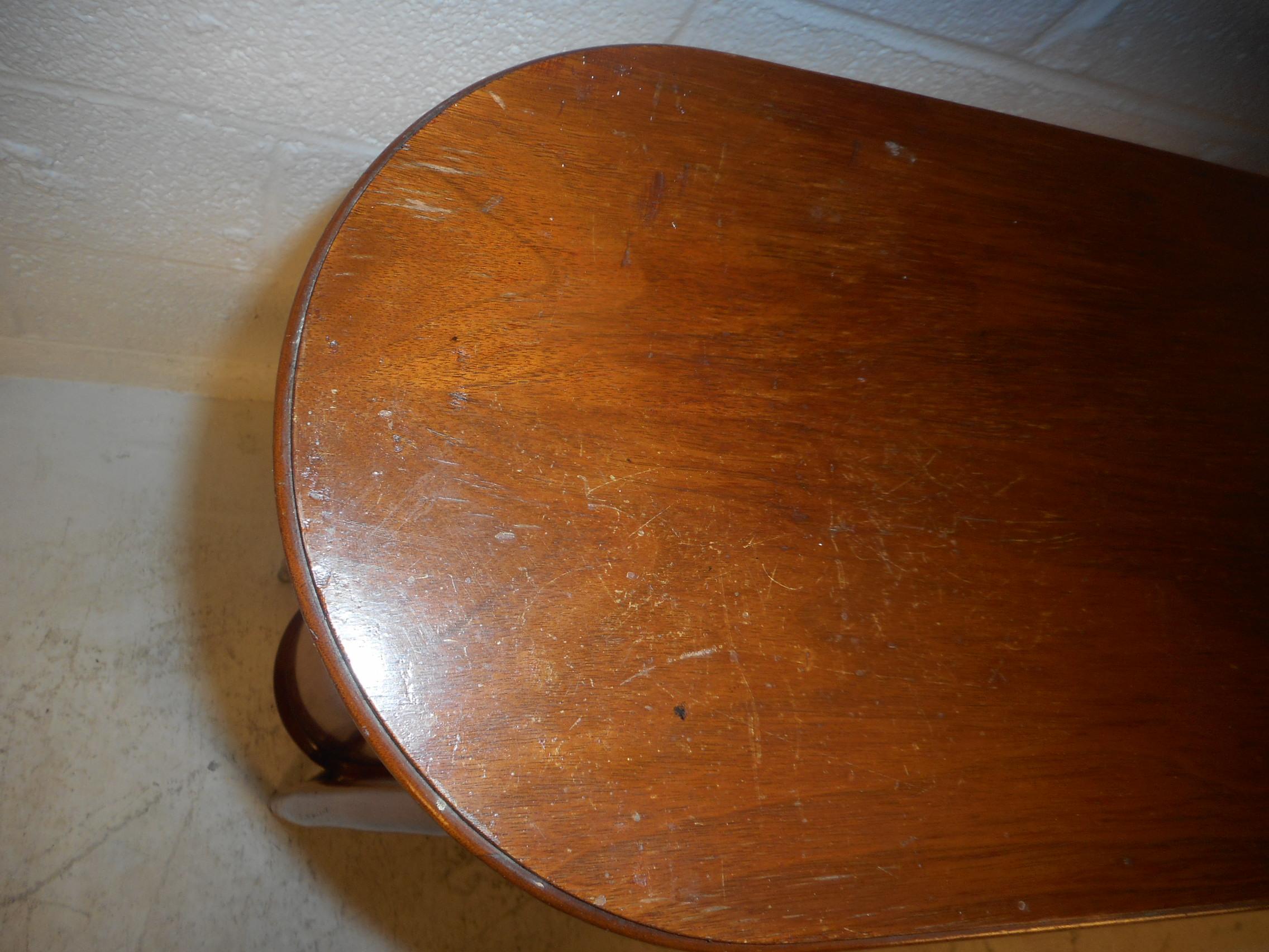 Mid-20th Century Mid-Century Modern Walnut Shelf or Telephone Table