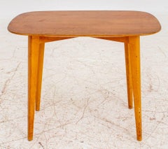 Mid-Century Modern Walnut Side Table