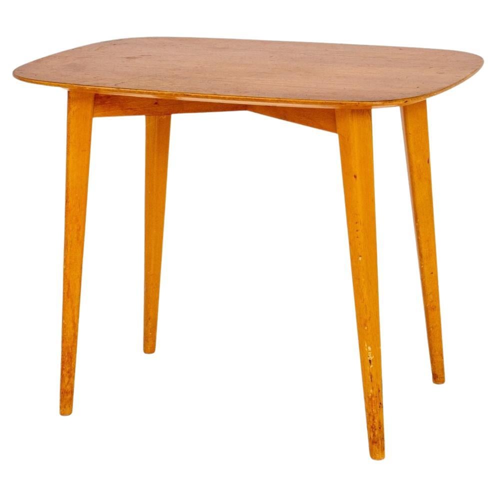 Mid-Century Modern Walnut Side Table For Sale