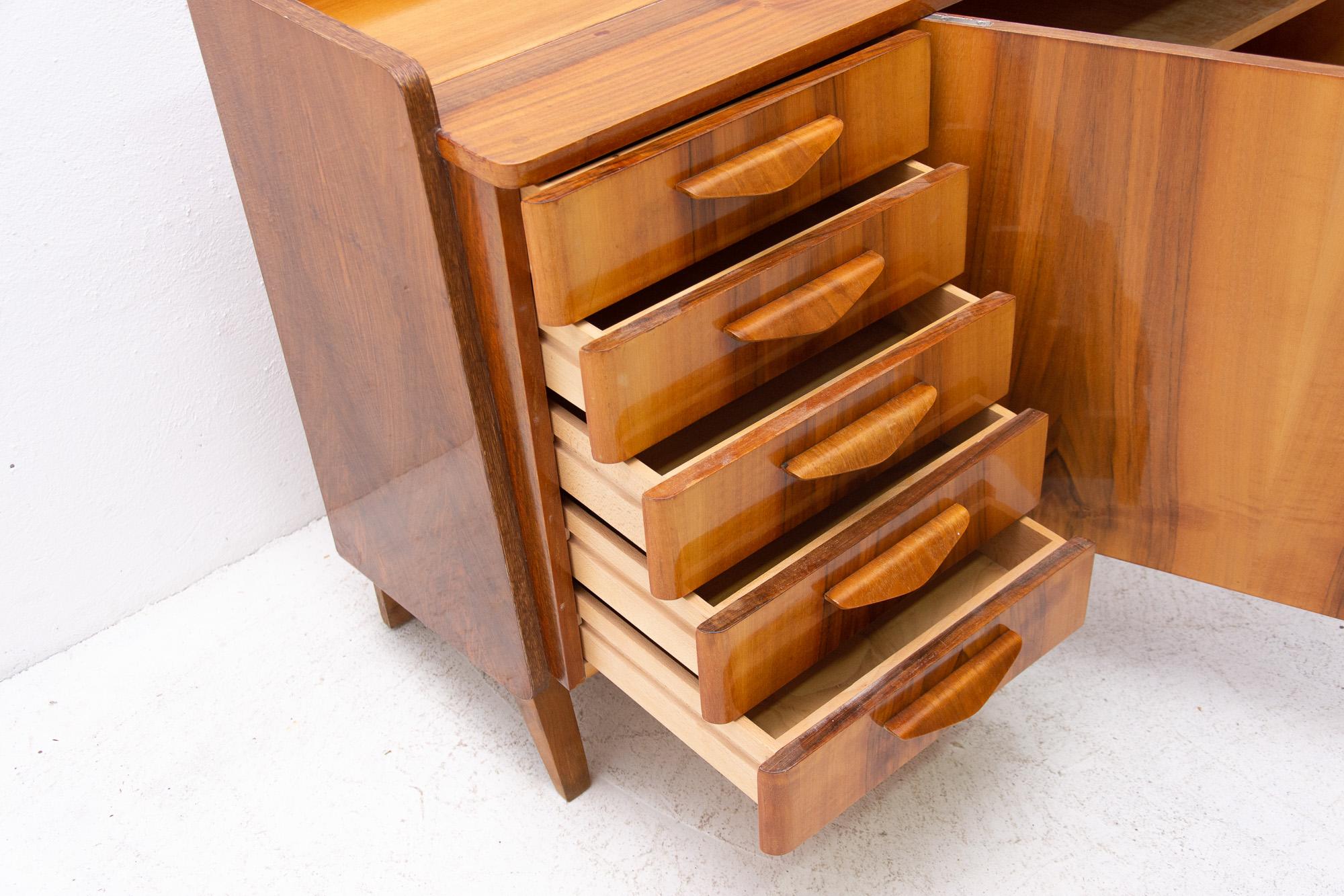 Mid-Century Modern Walnut Sideboard by František Jirák, 1960s, Czechoslovakia 6