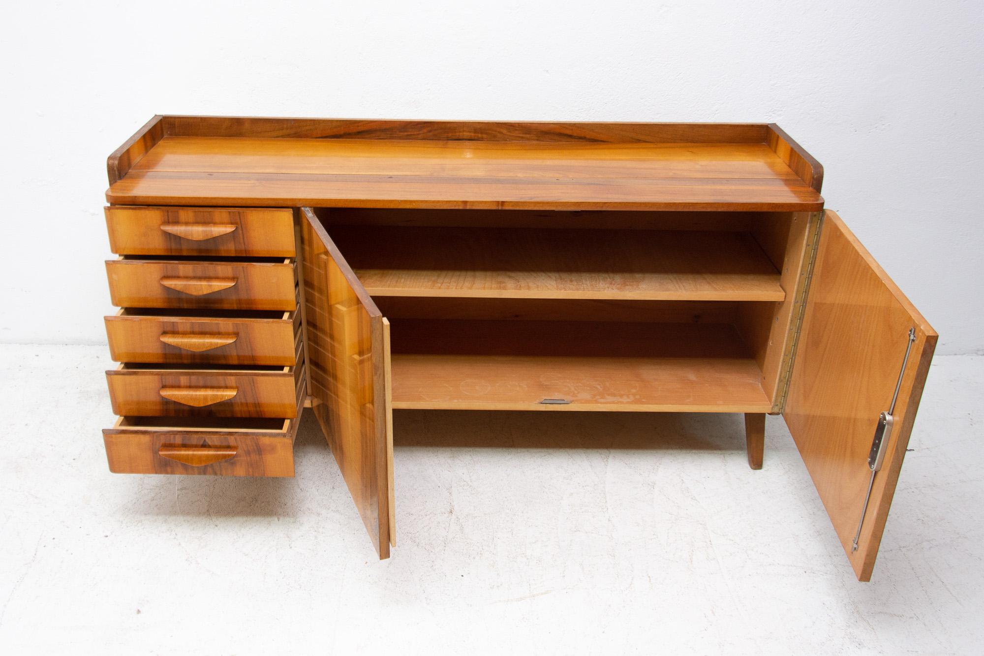 Mid-Century Modern Walnut Sideboard by František Jirák, 1960s, Czechoslovakia 3