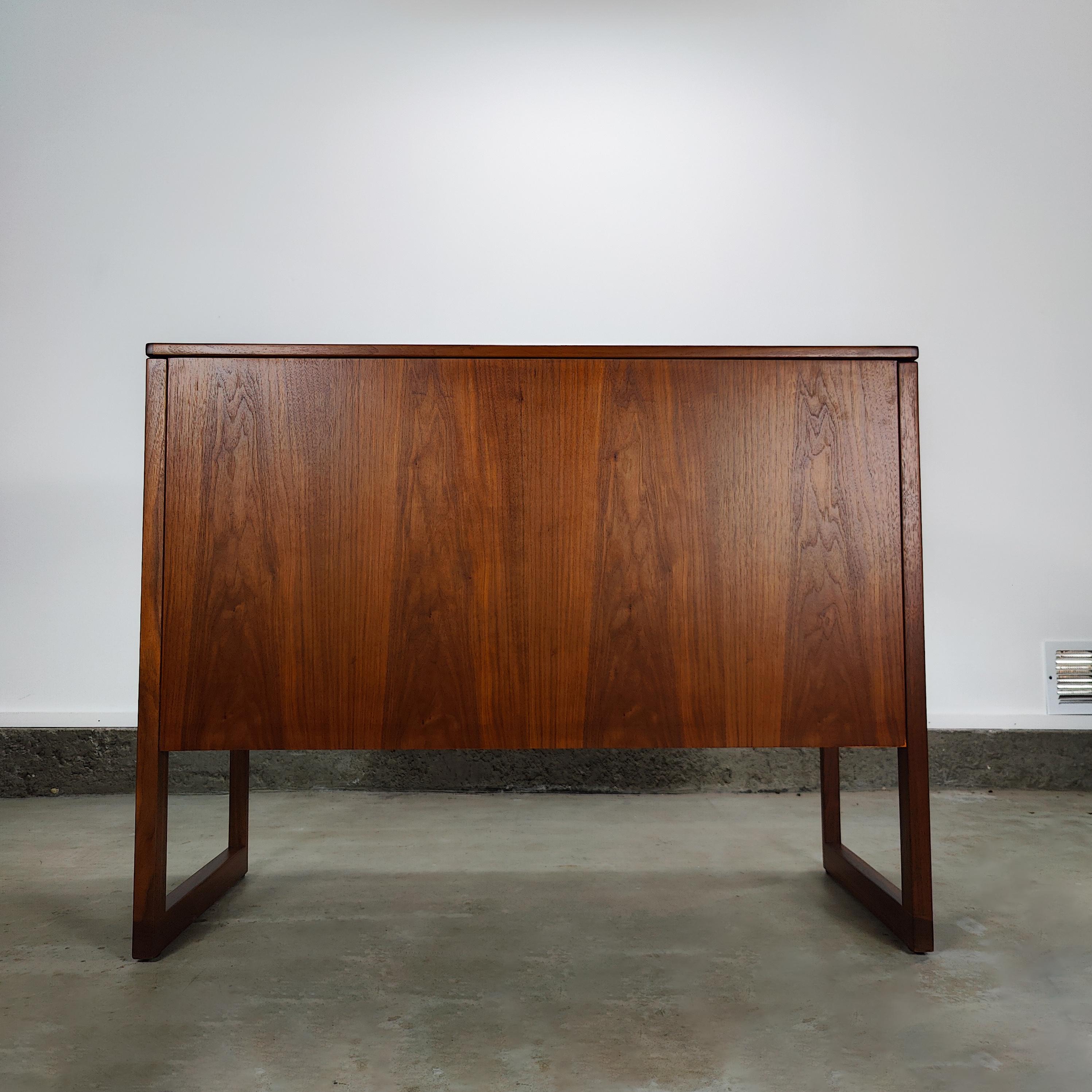American Mid-Century Modern Walnut Sideboard / Credenza by Jens Risom