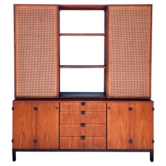 Mid-Century Modern Walnut Sideboard Credenza by Milo Baughman for Directional