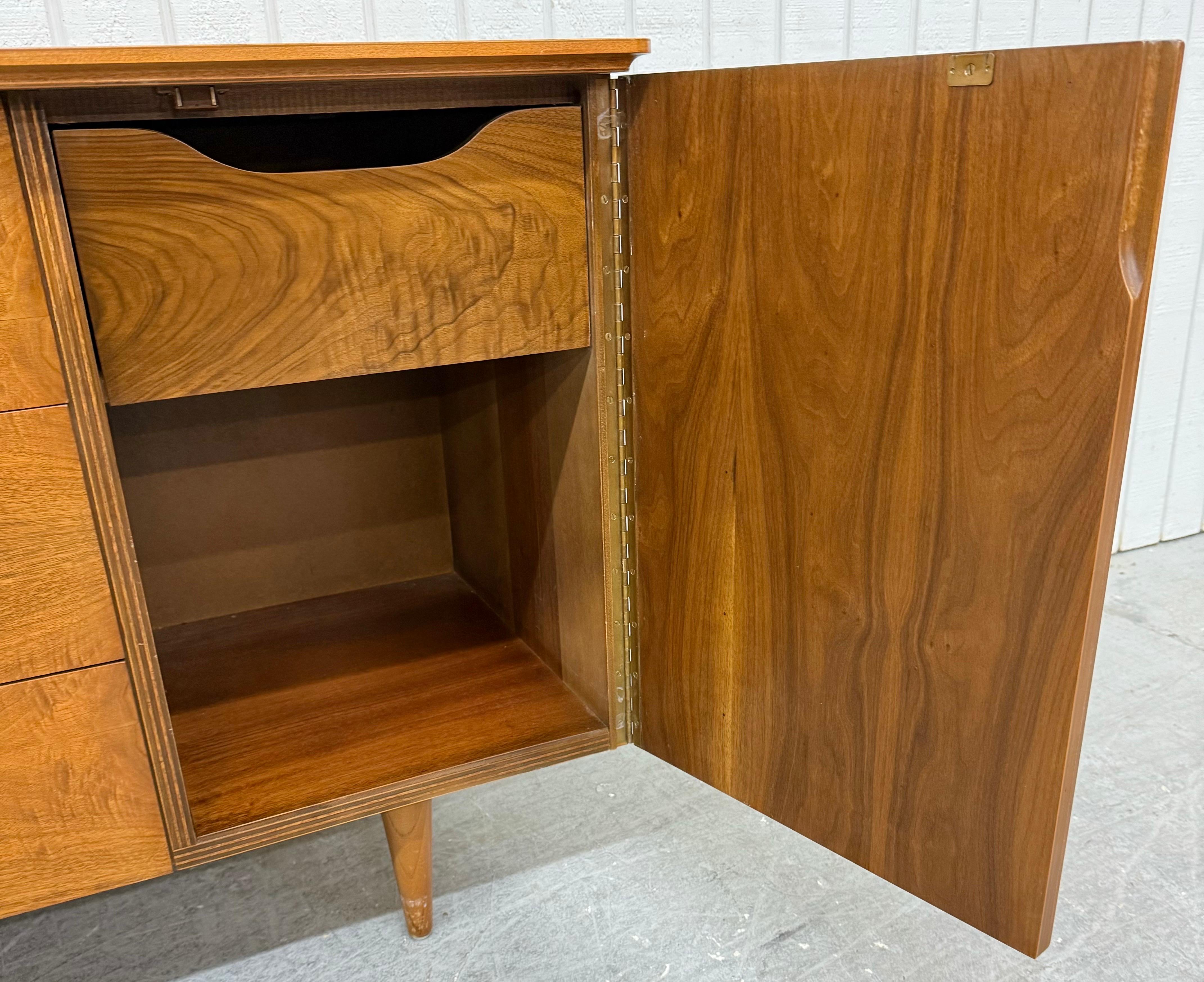 Mid-Century Modern Walnut Sideboard 2