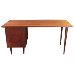 Vintage Mid-Century Modern Walnut Small Desk by Ben Thompson for Design Research
