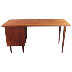 Mid-Century Modern Walnut Small Desk by Ben Thompson for Design Research