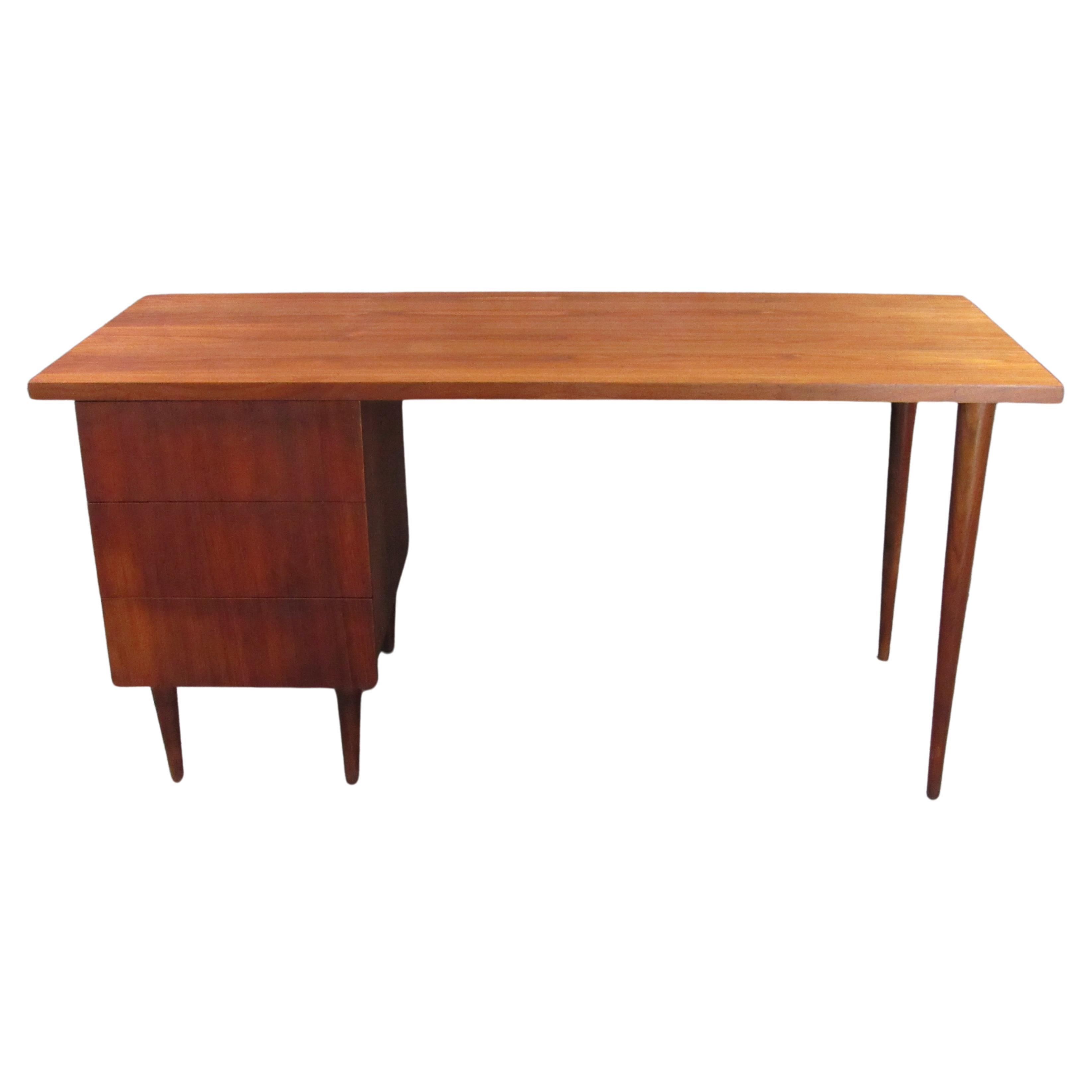 Mid-Century Modern Walnut Small Desk by Ben Thompson for Design Research