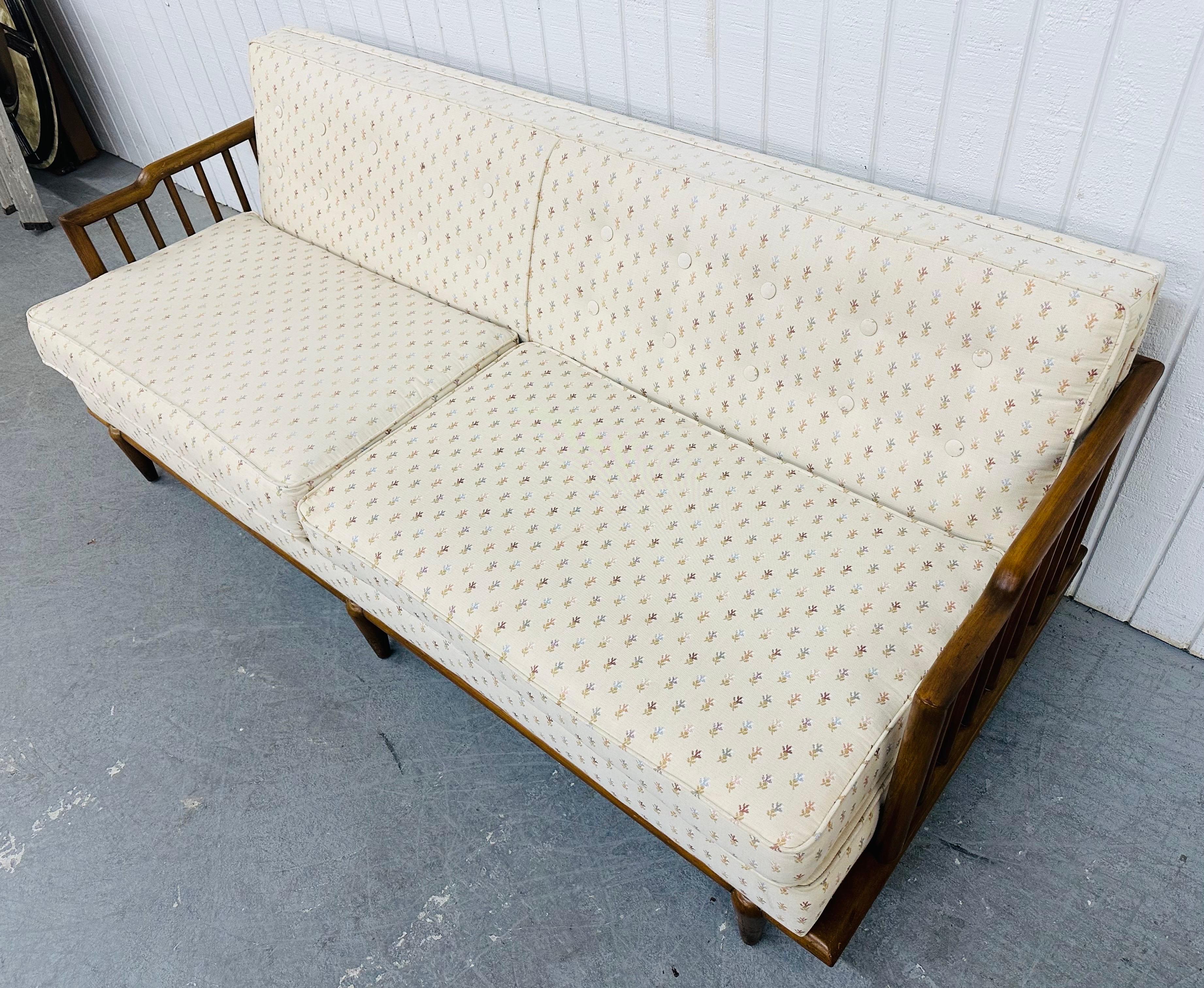 20th Century Mid-Century Modern Walnut Sofa