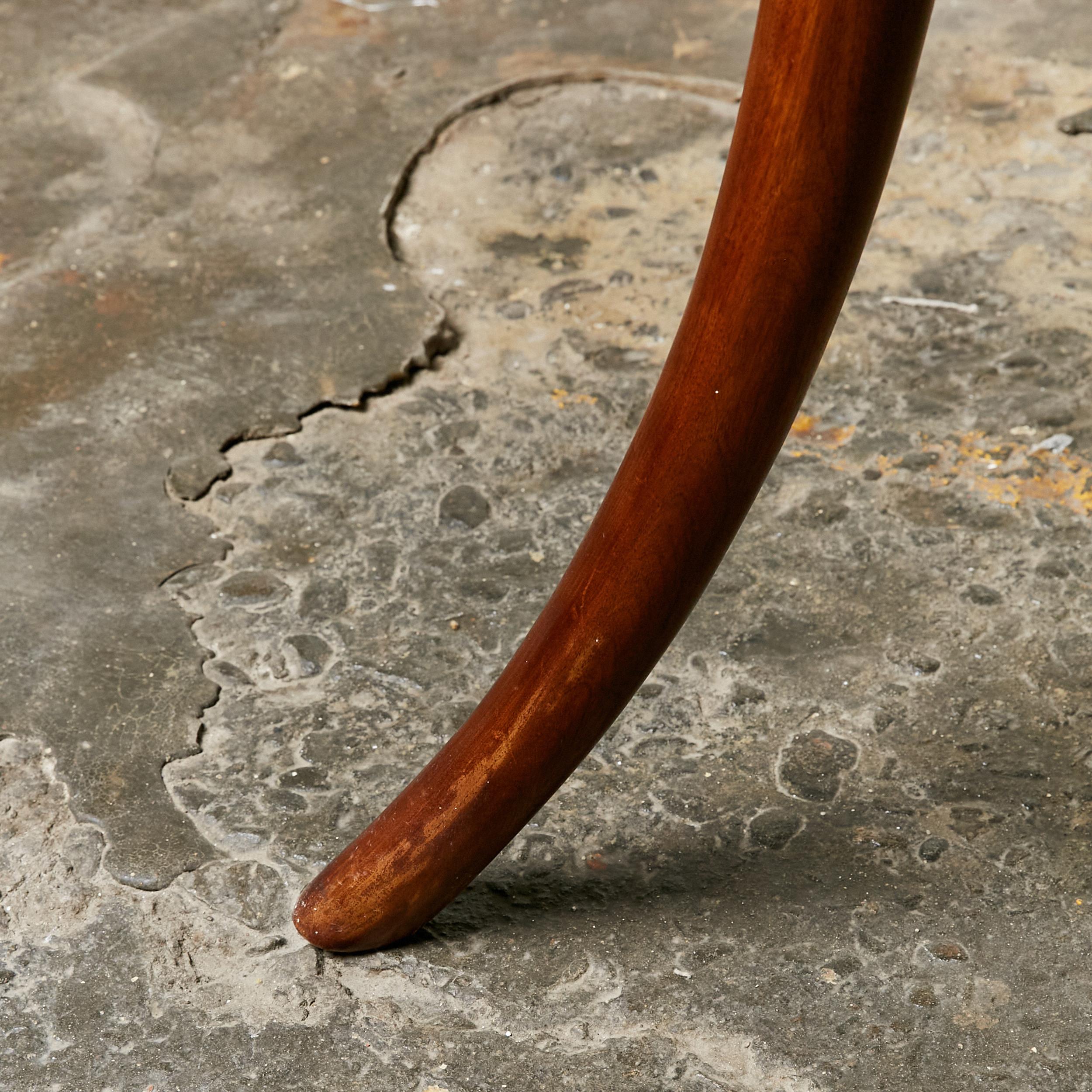 20th Century Mid-Century Modern Walnut Table Designed by Robsjohn Gibbings for Widdicomb For Sale