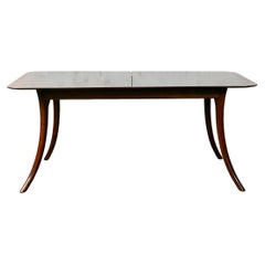 Mid-Century Modern Walnut Table Designed by Robsjohn Gibbings for Widdicomb