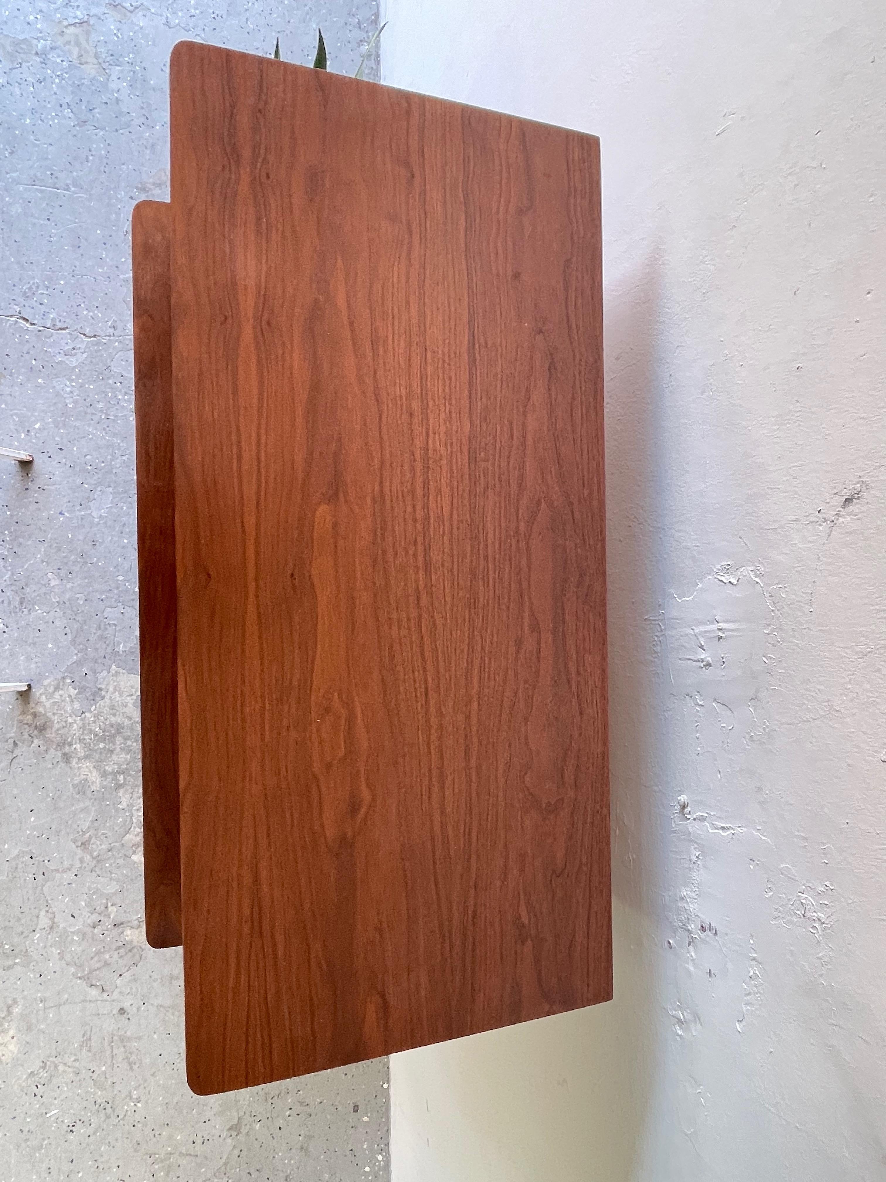 Mid-Century Modern Walnut Tall Dresser by United Furniture 2